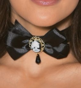 Shirley Of Hollywood Ribbon Bow Cameo- One Size