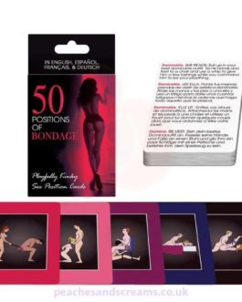 50 Positions Of Bondage- Playfully kinky Sex Position Cards