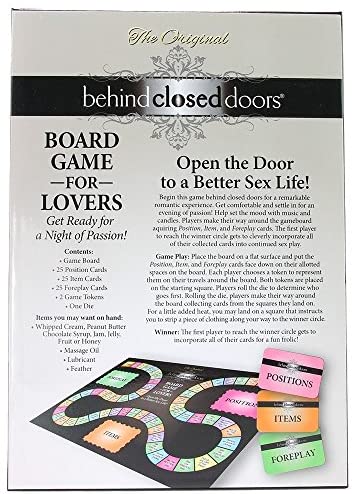 The Original Behind Closed Doors- Board Game For Lovers LG-BCD011
