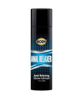 Body Action Silicone Anal Relaxer- 1.7 oz