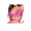 Escante Fusions Tri-Top Halter- Hot Pink- One Size 1166-RED