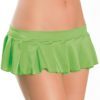 Escante Fusions Pleated Skirt- Neon Green- One Size 1169-RED