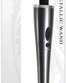 Evolved Mighty Metallic Wand- Silicone and Rechargeable