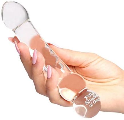 Fifty Shades Of Grey Drive Me Crazy Glass Massage Wand FS-40175