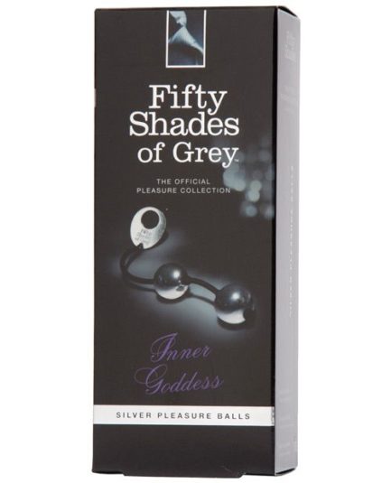 Fifty Shades of Grey Inner Goddess Silver pleasure Balls LHR-40174