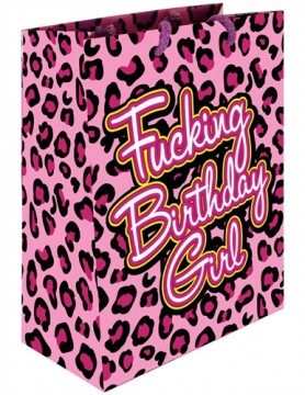 Fucking Birthday Girl Gift Bag K-GB382