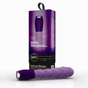 Jopen Key Hello Gorgeous Massager- TEAL (Purple shown for illustration purposes) JO-8051-05-3