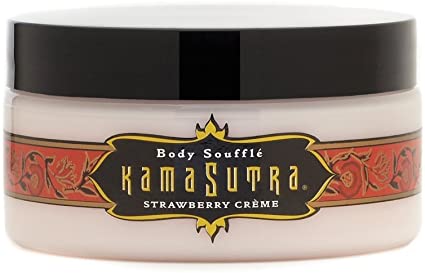 Kama Sutra Body Souffle- Strawberry Creme- 7.5 oz KS0082