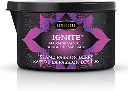 Kama Sutra Massage Candle- Island Passion Berry KS10199