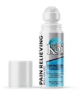 Koi Broad Spectrum CBD Pain Relieving Roll-On- 500 mg- 3 oz.