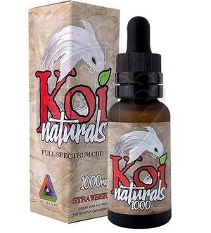 Koi Naturals Broad Spectrum CBD Hemp Supplement- 1000 mg- Strawberry KOI-1000-STRAWBERRY