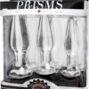 Prisms Erotic Glass 3 pc Glass Anal Plug Kit FS-40175