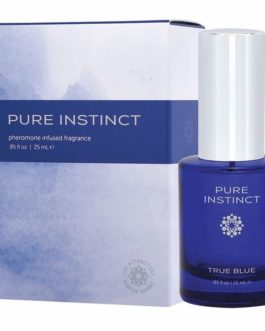 Pure Instinct True Blue Unisex Pheromone Infused Fragrance- .85 oz.