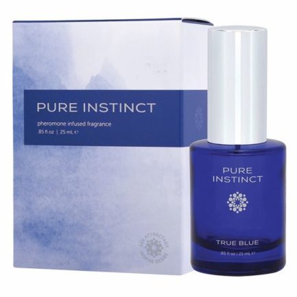 Pure Instinct True Blue Unisex Pheromone Infused Fragrance- .85 oz. JEL4502-10