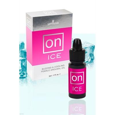 Sensuva ON Ice Buzzing & Cooling Female Arousal Oil- .17 oz SEN-VL510