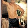 Shirley of Hollywood Charmeuse "SEXY" Men's Boxers- Black- XL 20061BLK-OS