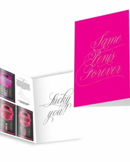 Kama Sutra Naughty Notes Greeting Cards- Same Penis Forever…..