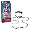 Scandal Open Mouth Gag w/ Clamps