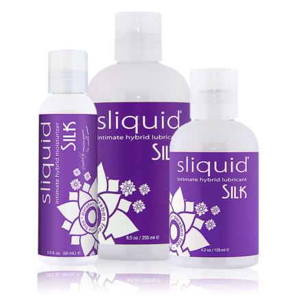 Sliquid Naturals Silk Hybrid Intimate Lubricant- Vegan- 4.2 oz. SLIQ009