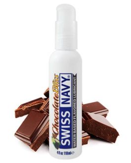 Swiss Navy Water Based Flavored Lubricant- Chocolate Bliss- 4 oz.