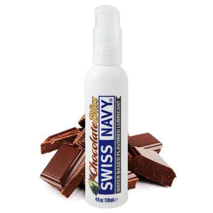 Swiss Navy Water Based Flavored Lubricant- Chocolate Bliss- 4 oz. MD-SNFCB4