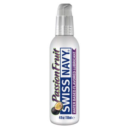 Swiss Navy Water-Based Flavored Lubricant- Passion Fruit- 4 oz MD-SNFPF4
