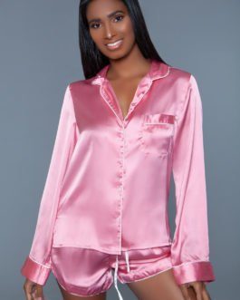 *NEW* Sadie Pajama Set- Pink- 1x