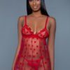 *NEW* Valentine Babydoll- Red- Large BW2031PNY-S