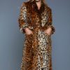 *NEW* Ultra-Soft Flannel Leopard Robe- S/M BW2070-L/XL