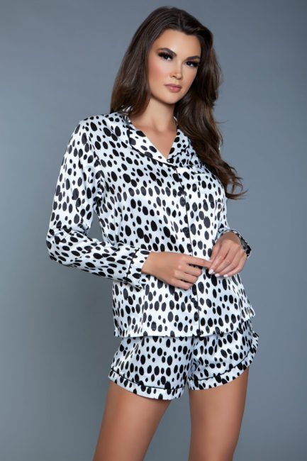 *NEW* Dalmatian Print Pajama Set- X-Large BW2085D-XL