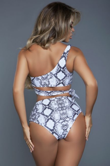 **NEW** Be Wicked Athena Swimsuit- Snakeskin Print- Small BW2114-S