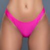 **NEW** Be Wicked Reese Bikini Bottom- Neon Pink- Small BW2128NO-XL