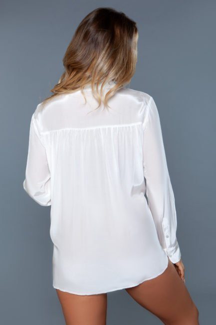 *NEW* Mackenzie Sleepshirt- White- Large BW2147WT-L