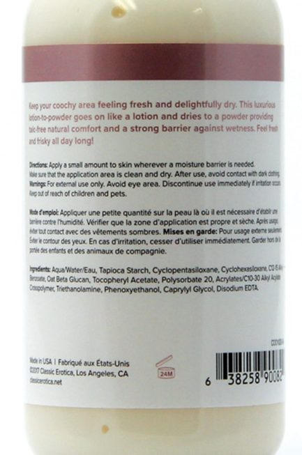 Coochy Oh So Fresh Intimate Protection Lotion- Peony Prowess 4 oz COO1020-04