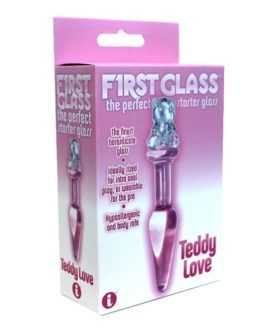 First Glass Teddy Love