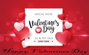Read more about the article Save up to 50% through Valentine’s Day