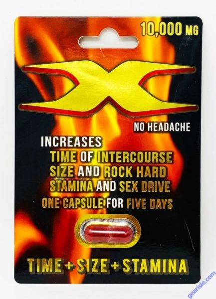 X Sexual Men Enhancement 10,000 mg Pack PS-X-E